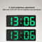 Smart LED Mirror Alarm Clock With Voice Control And Night Mode Display 4