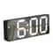 Smart LED Mirror Alarm Clock With Voice Control And Night Mode Display 7