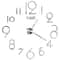 Modern DIY 3D Wall Clock With Acrylic Mirror Stickers For Living Room Decor 24