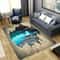 3D Desert Crack Area Rug Non Slip Washable Floor Mat For Living Room Bedroom Decor 7