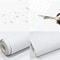 Matte White Self Adhesive Wallpaper Waterproof Vinyl Contact Paper For Walls And Furniture 0