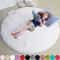 Fluffy Round Shaggy Rug Soft Plush Carpet For Bedroom Nursery And Living Room 11