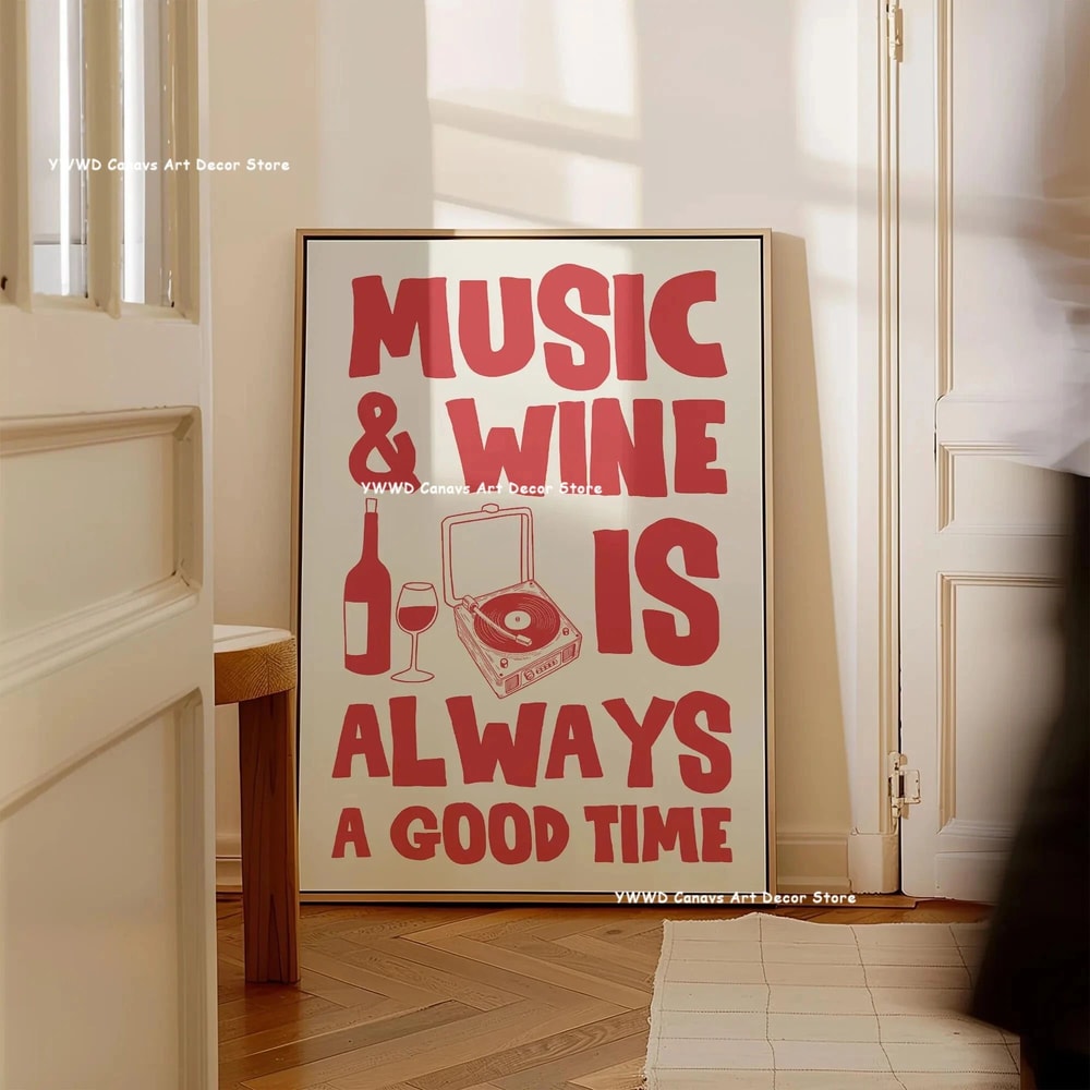 Canvas Wall Art Modern Kitchen Poster For Dining Room Decor 12