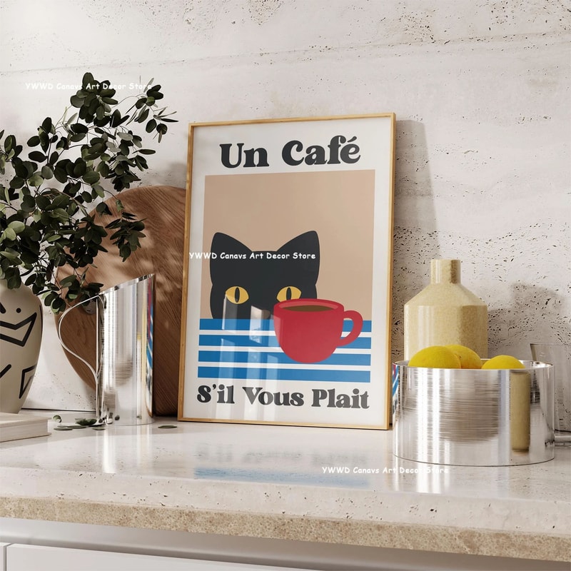 Canvas Wall Art Modern Kitchen Poster For Dining Room Decor 7