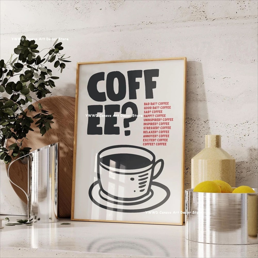 Canvas Wall Art Modern Kitchen Poster For Dining Room Decor 9