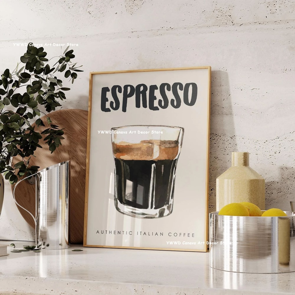 Canvas Wall Art Modern Kitchen Poster For Dining Room Decor 28