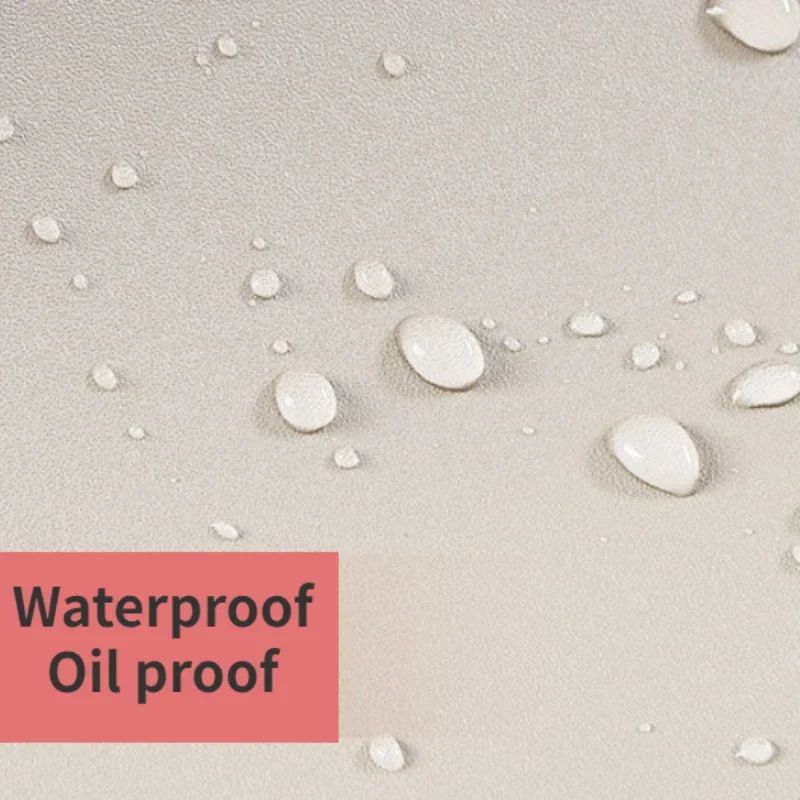Waterproof Kitchen Oil Proof Wallpaper Self Adhesive Cabinet Contact Paper Roll 2
