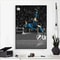 Modern Soccer Player Canvas Wall Art Football Poster Print 1