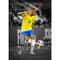 Modern Soccer Player Canvas Wall Art Football Poster Print 9