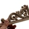 Carved Wooden Applique Floral Wood Decor Furniture Trim 2