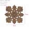 Carved Wooden Applique Floral Wood Decor Furniture Trim 23