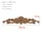 Carved Wooden Applique Floral Wood Decor Furniture Trim 10