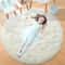 Fluffy Round Rug Soft Shaggy Carpet For Bedroom And Living Room 5