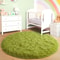 Fluffy Round Rug Soft Shaggy Carpet For Bedroom And Living Room 1