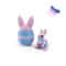 3D Printed Easter Bunny Egg Ornament Cute Rabbit Desk Decor 24