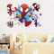 Superhero Wall Stickers For Kids Room Cartoon Wall Decal Decor 3