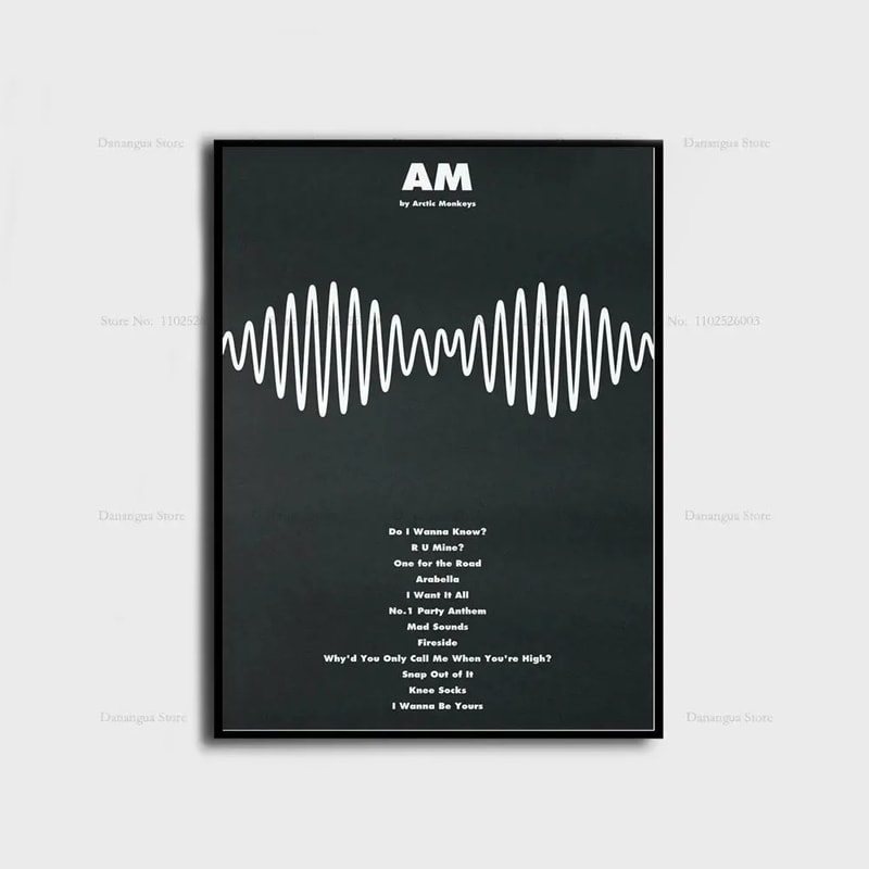 Arctic Monkeys Album Cover Poster Canvas Music Wall Art Decor 17
