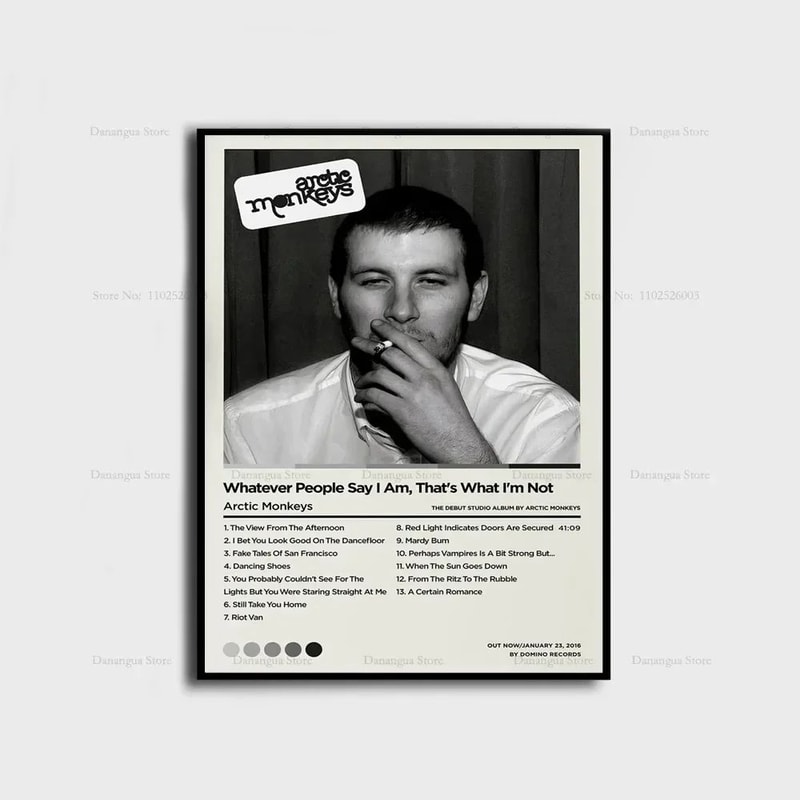 Arctic Monkeys Album Cover Poster Canvas Music Wall Art Decor 20