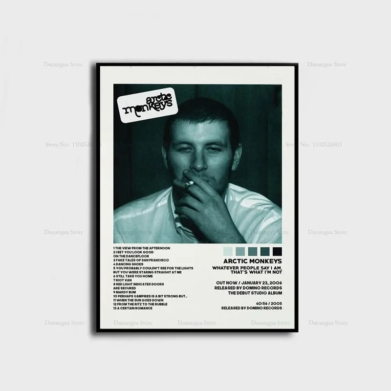 Arctic Monkeys Album Cover Poster Canvas Music Wall Art Decor 21