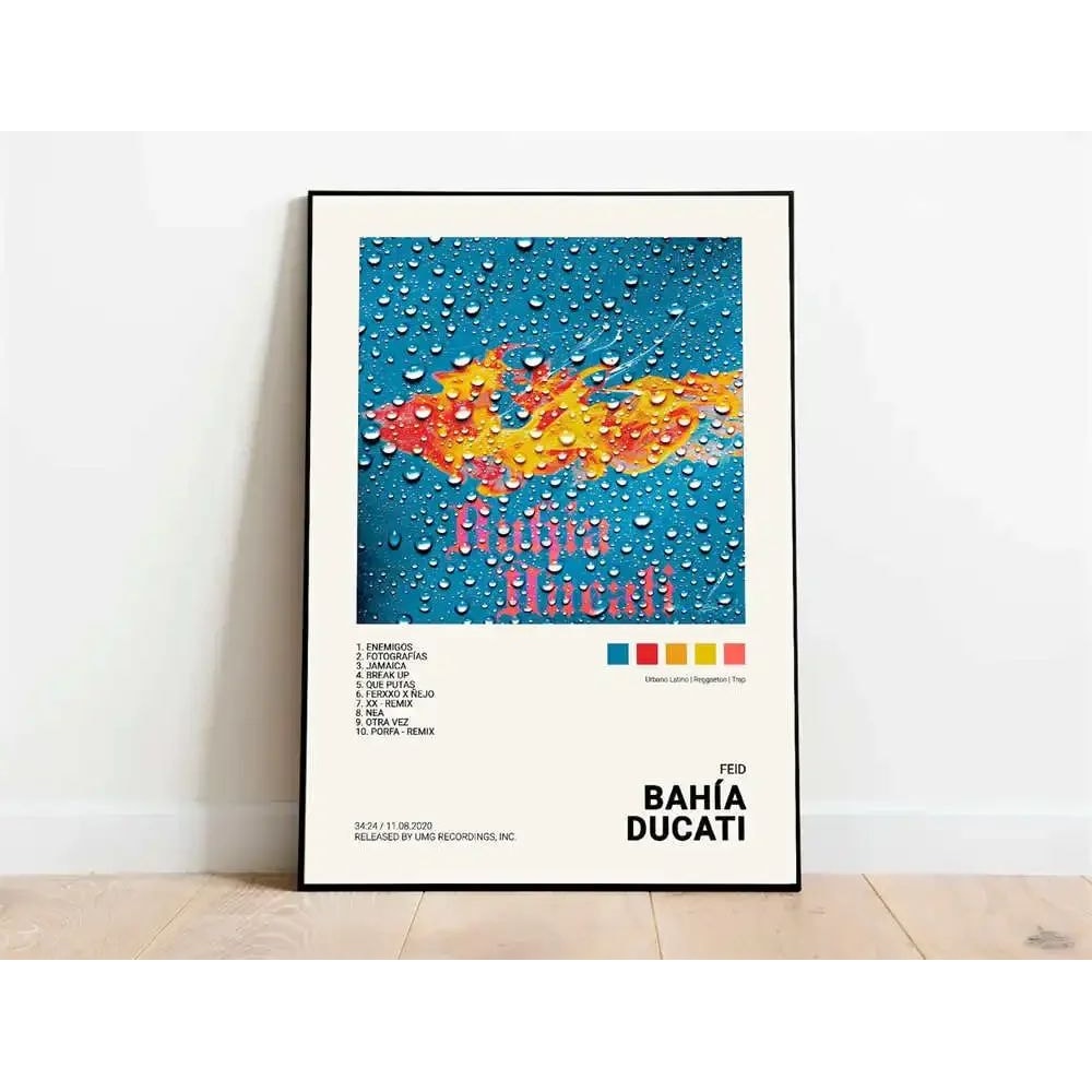 Nordic Rap Music Poster Canvas Latin Artist Wall Art Room Decor 21