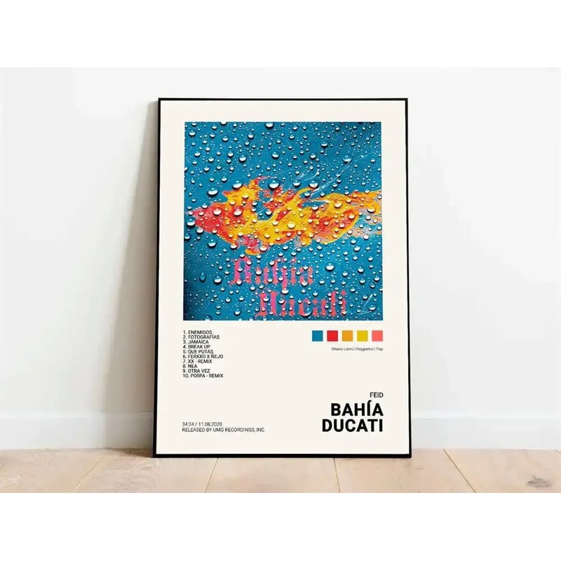 Nordic Rap Music Poster Canvas Latin Artist Wall Art Room Decor 21