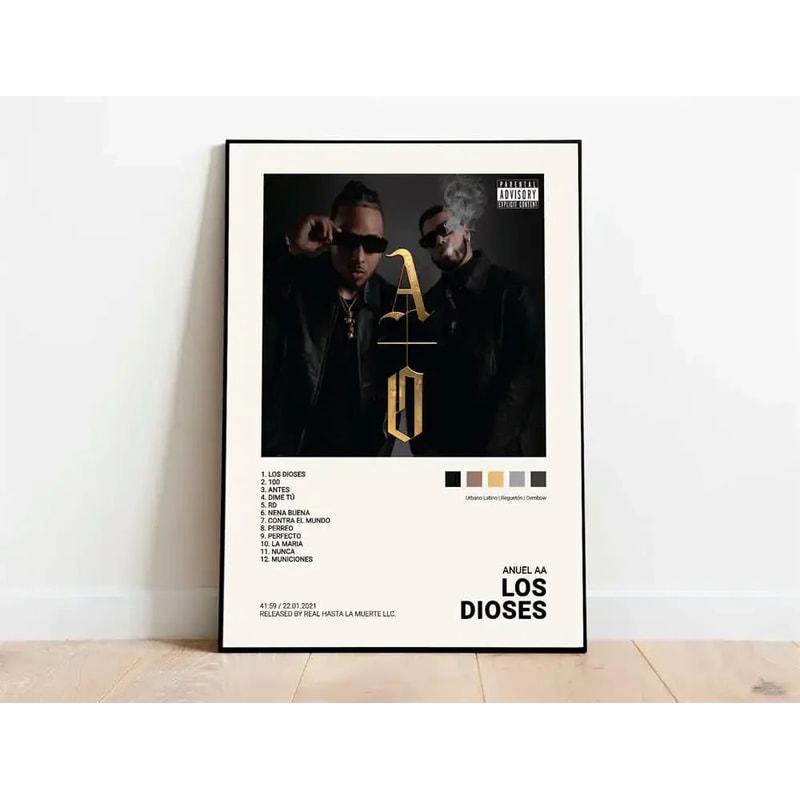 Nordic Rap Music Poster Canvas Latin Artist Wall Art Room Decor 26