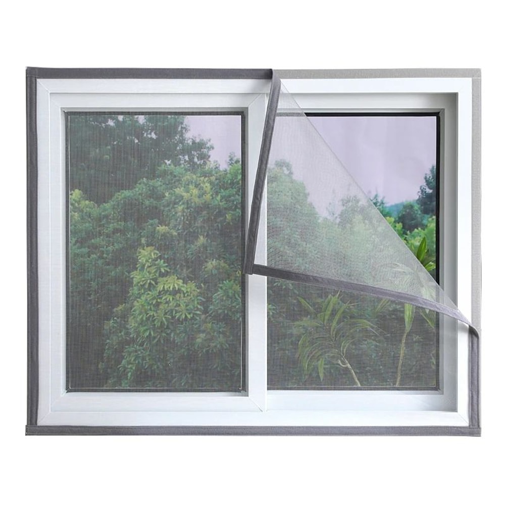 Magnetic Mosquito Net Screen Self Adhesive Window Door Insect Protection 7