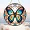 Butterfly Stained Glass Suncatcher Hanging Window Art Decor 10