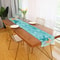Ocean Starfish Table Runner Linen Coastal Dining Table Decor 3