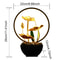 USB Tabletop Water Fountain Relaxation Desktop Waterfall Decor With LED Light 8