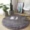 Round Plush Fluffy Rug Soft Carpet Non Slip Cozy Floor Mat 9