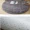 Round Plush Fluffy Rug Soft Carpet Non Slip Cozy Floor Mat 2
