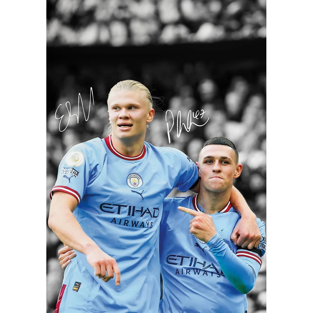 Famous Soccer Player Poster Canvas Football Wall Art Sports Room Decor 16