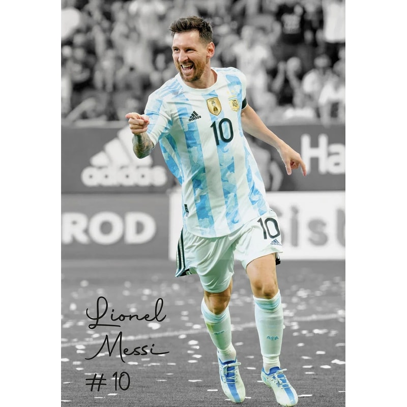 Famous Soccer Player Poster Canvas Football Wall Art Sports Room Decor 25