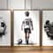Custom Football Player Poster Personalized Football Wall Art Gift For Boys And Sports Fans 0