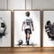 Custom Football Player Poster Personalized Football Wall Art Gift For Boys And Sports Fans 0