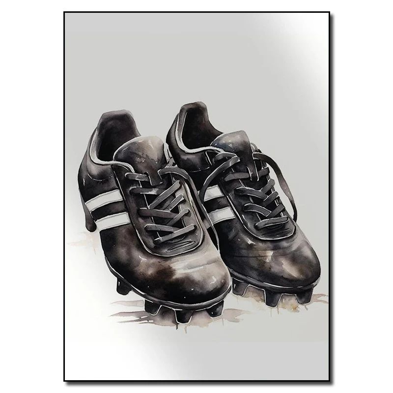 Custom Football Player Poster Personalized Football Wall Art Gift For Boys And Sports Fans 6