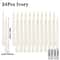 LED Flameless Taper Candles Set Battery Operated Flickering Candle Decor For Home And Events 10