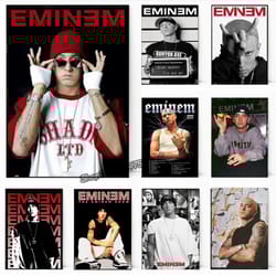 eminem rap poster canvas wall art music star print decor for bedroom and living room