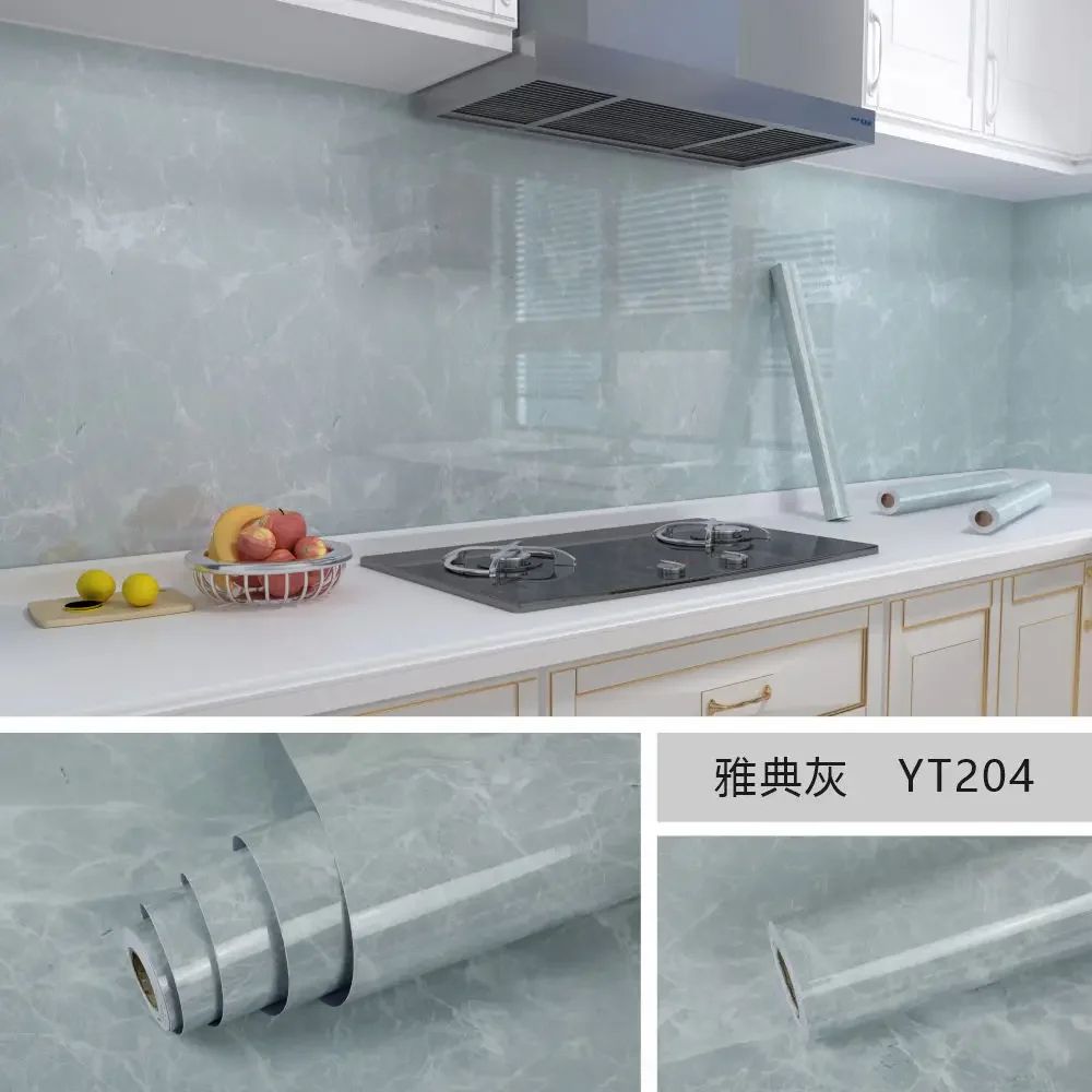 Marble Peel And Stick Wallpaper Waterproof Oil Proof Self Adhesive Wall Covering For Kitchen And Ho 10