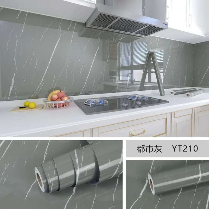 Marble Peel And Stick Wallpaper Waterproof Oil Proof Self Adhesive Wall Covering For Kitchen And Ho 26