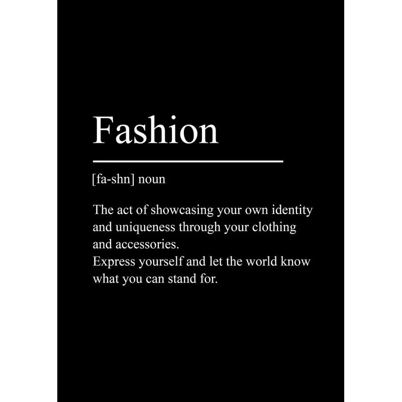 Minimalist Inspirational Quote Canvas Poster Success Discipline Focus Wall Art Decor 13