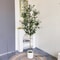 Tall Artificial Olive Tree Branch Realistic Faux Plant For Modern Home Decor 3