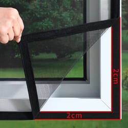 custom fit self adhesive mosquito window screen net