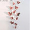Butterfly Mirror Wall Stickers 3D Decorative Wall Decor Set 25