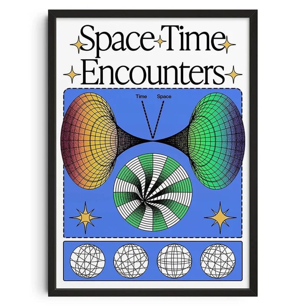 Mid Century Japanese Abstract Canvas Wall Art Prints 8