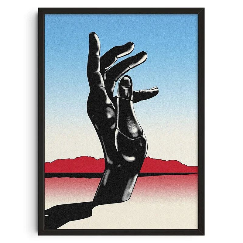 Mid Century Japanese Abstract Canvas Wall Art Prints 13