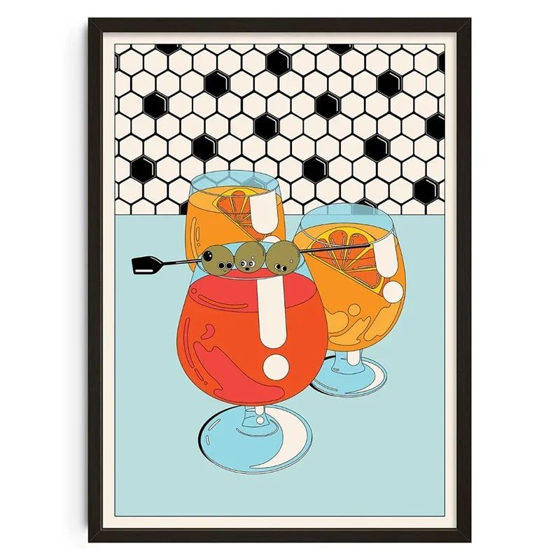 Mid Century Japanese Abstract Canvas Wall Art Prints 27