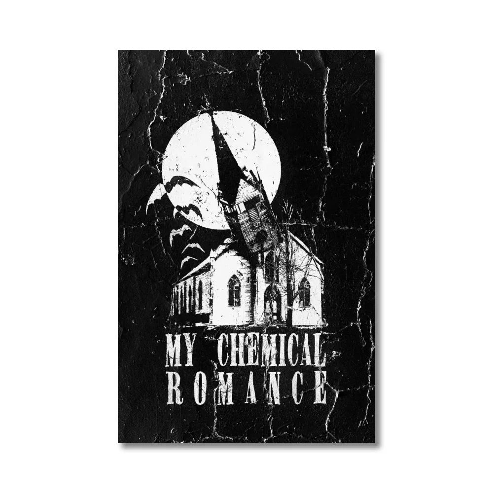 My Chemical Romance Canvas Poster Rock Band Wall Art 5