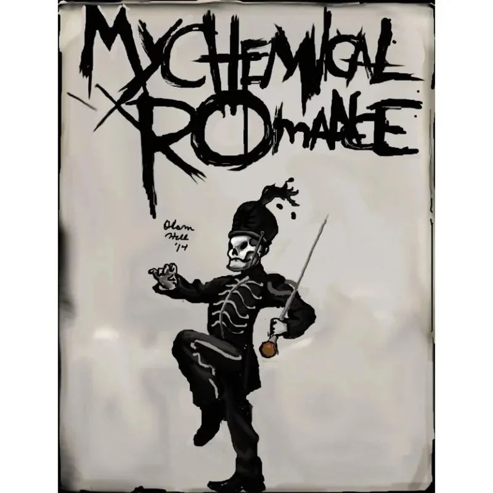 My Chemical Romance Canvas Poster Rock Band Wall Art 25